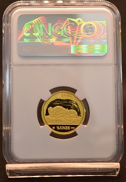 1988年　嘆きのライオン金貨