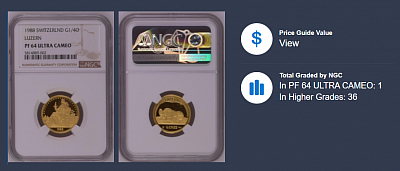 1988年　嘆きのライオン金貨