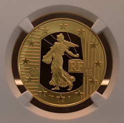 2015 France G100E The SOWER(種を蒔く女）  PF70 ULTRA CAMEO