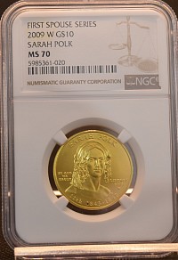 サラ・ポーク金貨