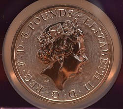 「クイーンズ・ビースト コンプリーター」2オンス銀貨