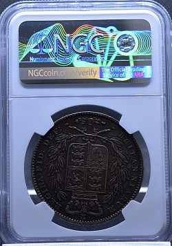 ヴィクトリアクラウン銀貨