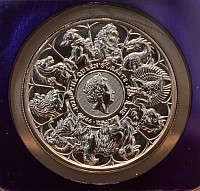 「クイーンズ・ビースト コンプリーター」2オンス銀貨